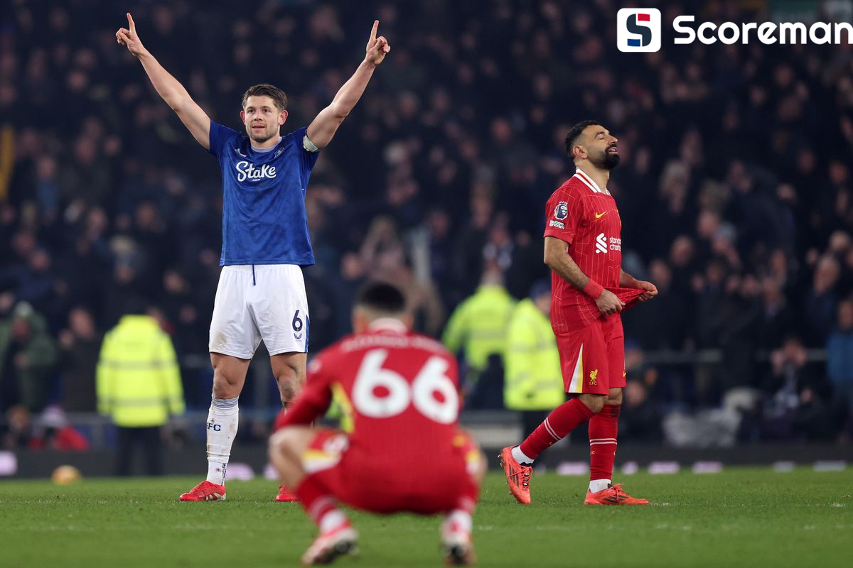 리버풀, 에버턴과 2-2 무승부…경기 종료 후 '난투극'